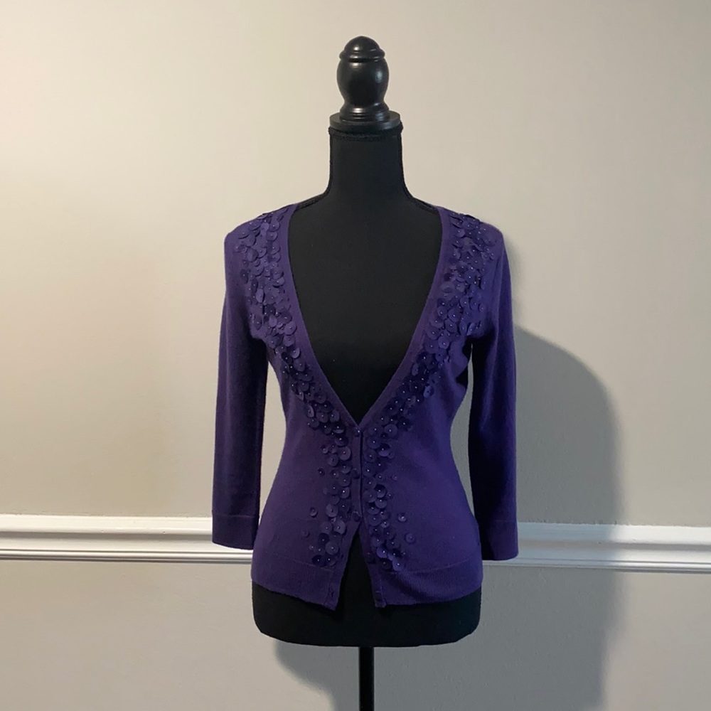 New York & Company V-Neck Cardigan